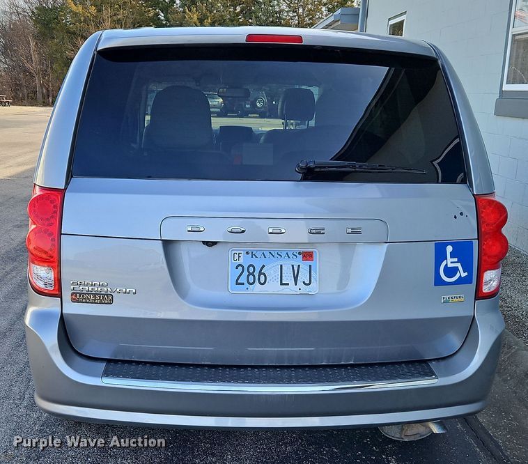 image for item DN7165 2018 Dodge Grand Caravan  handicap accessible van