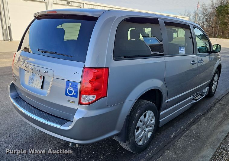 image for item DN7165 2018 Dodge Grand Caravan  handicap accessible van