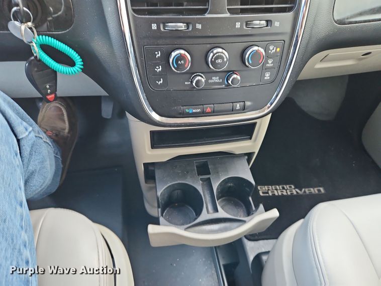 image for item DN7165 2018 Dodge Grand Caravan  handicap accessible van