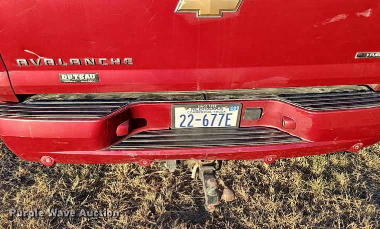 image for item DQ8556 2007 Chevrolet Avalanche  Crew Cab pickup truck