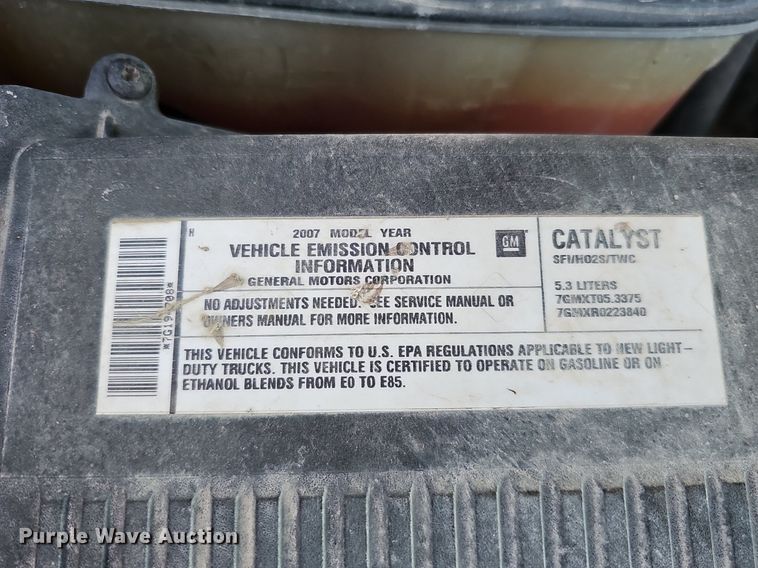 image for item DQ8556 2007 Chevrolet Avalanche  Crew Cab pickup truck