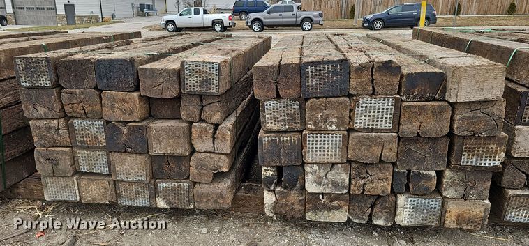 image for item DQ8558 Approximately 150 railroad ties