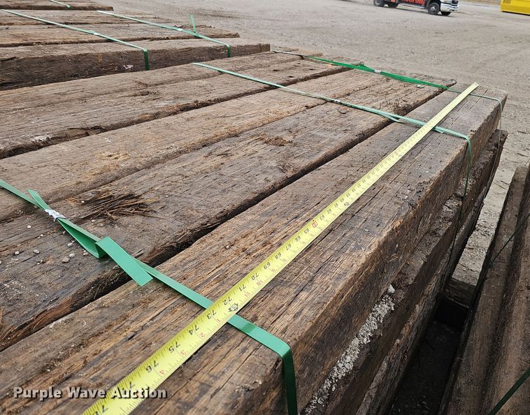 image for item DQ8558 Approximately 150 railroad ties