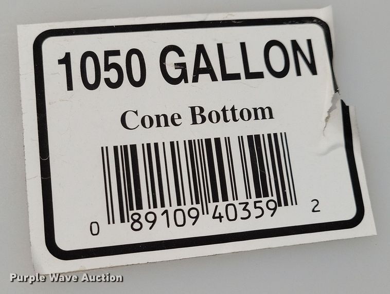 image for item HJ9589 Cone bottom poly tank