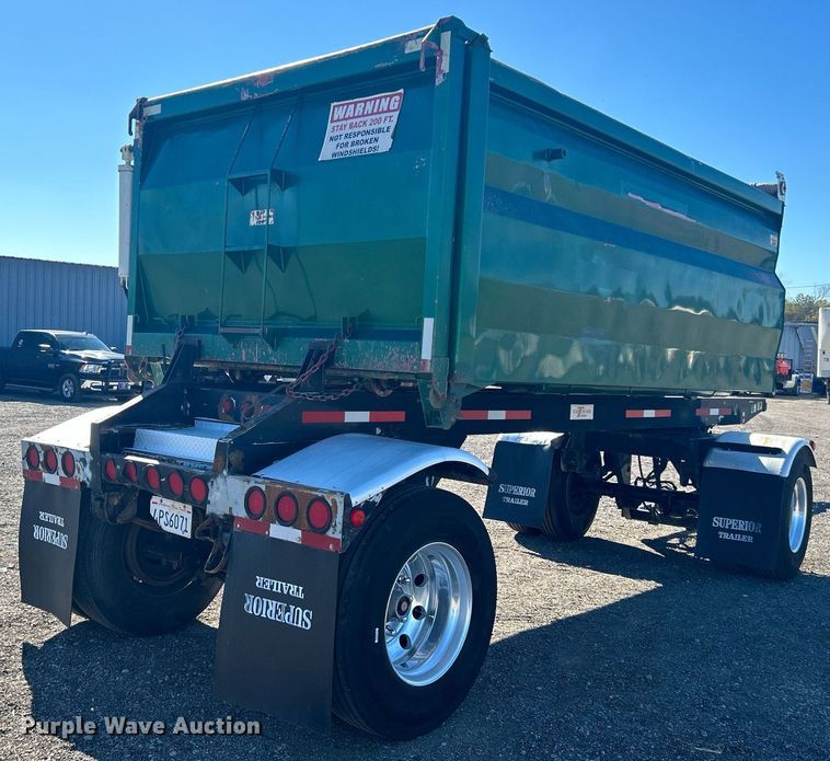 image for item KH9548 2007 Superior Trailers  tranfser trailer