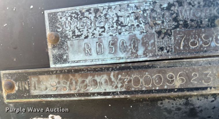 image for item KH9548 2007 Superior Trailers  tranfser trailer