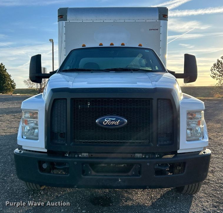 image for item KH9691 2016 Ford F650  box truck
