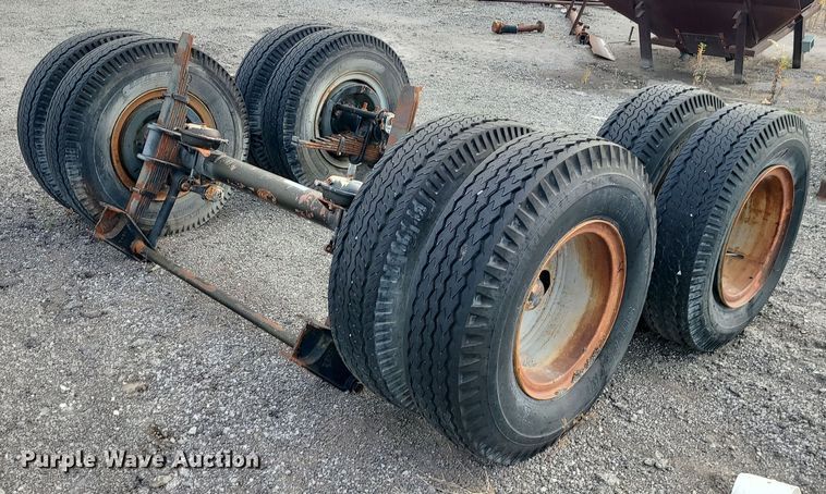 image for item LJ9337 (2) trailer axles