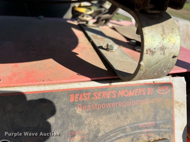 image for item LU9823 DEK Z-Beast 62ZB  ZTR lawn mower