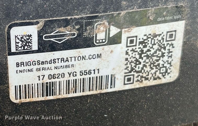 image for item LU9823 DEK Z-Beast 62ZB  ZTR lawn mower