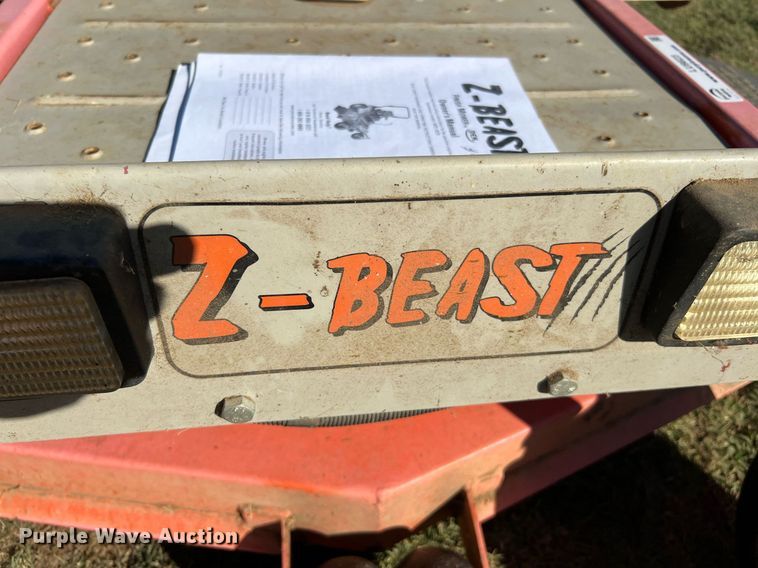 image for item LU9823 DEK Z-Beast 62ZB  ZTR lawn mower