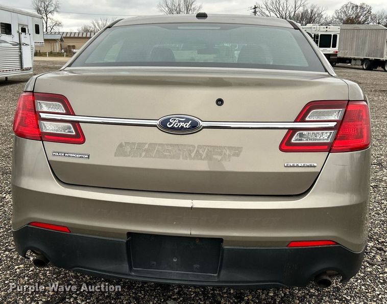 image for item NE9628 2013 Ford Taurus Police Interceptor