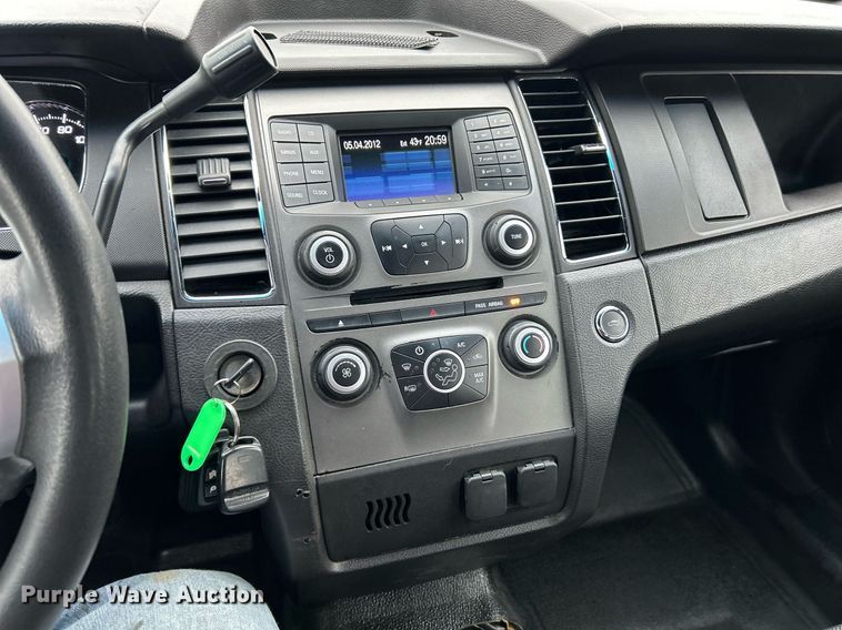 image for item NE9628 2013 Ford Taurus Police Interceptor