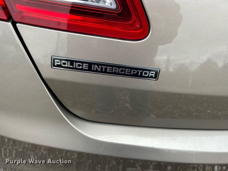 image for item NE9628 2013 Ford Taurus Police Interceptor