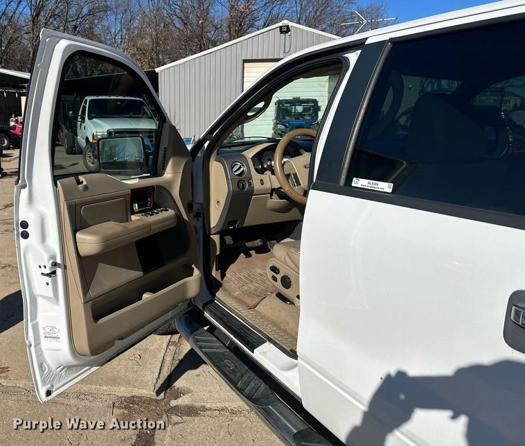 image for item NL9309 2008 Ford F150 SuperCrew pickup truck