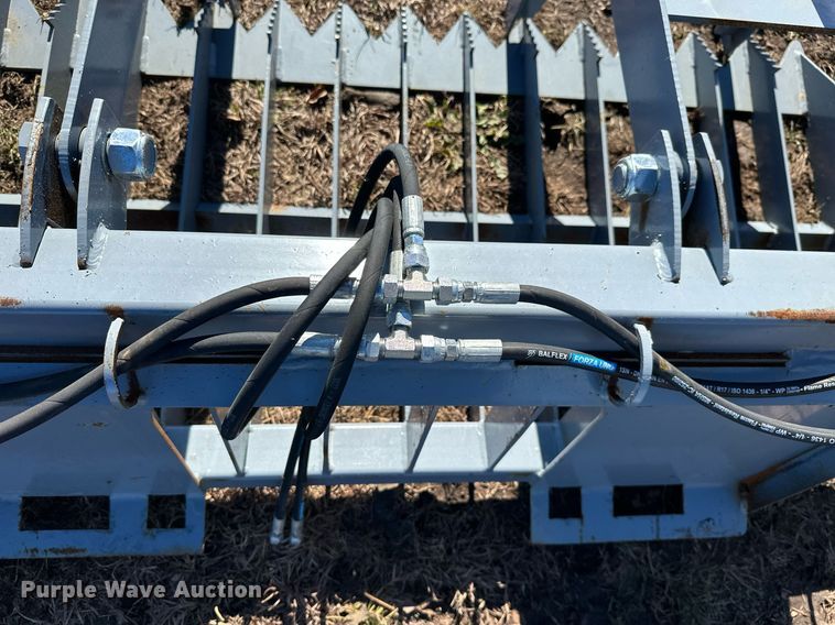 image for item NO9454 66" W skid steer rock grapple bucket