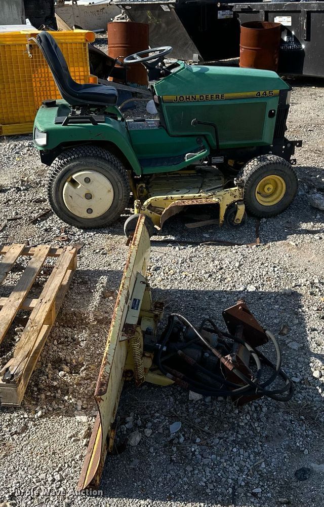 image for item OD9800 John Deere 455  lawn mower