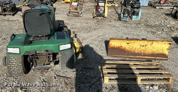 image for item OD9800 John Deere 455  lawn mower