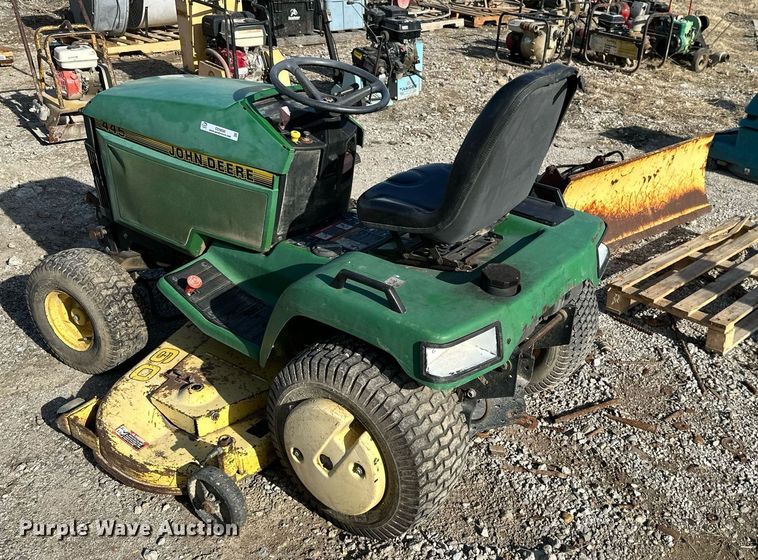 image for item OD9800 John Deere 455  lawn mower