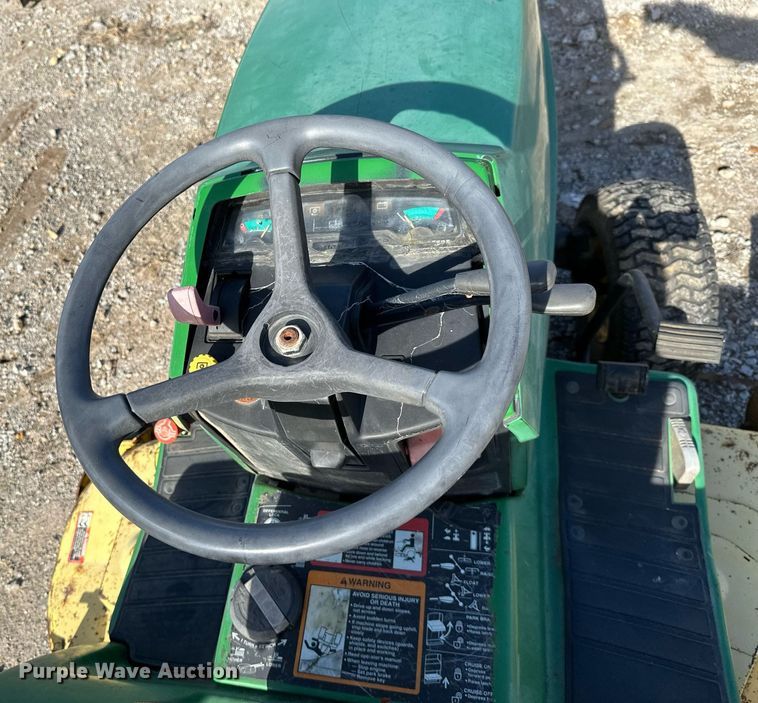 image for item OD9800 John Deere 455  lawn mower