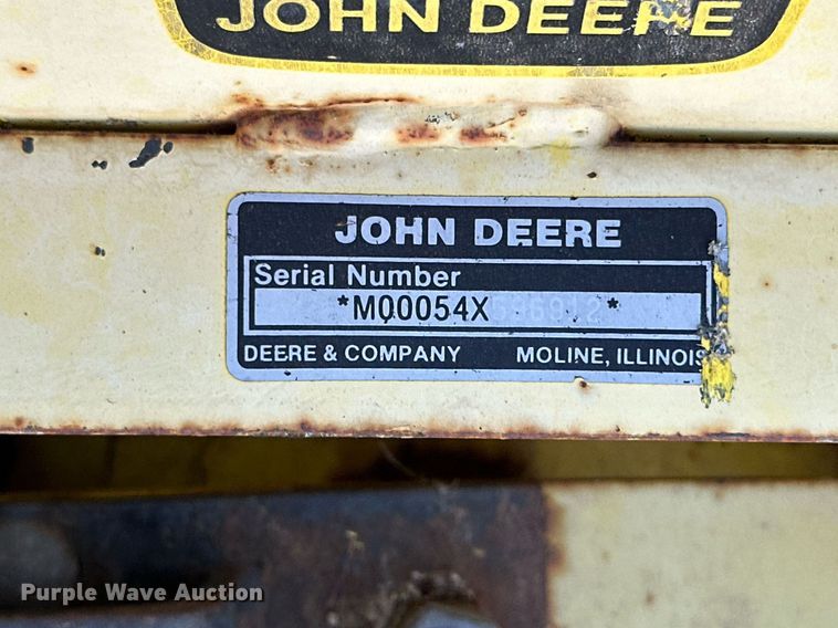 image for item OD9800 John Deere 455  lawn mower