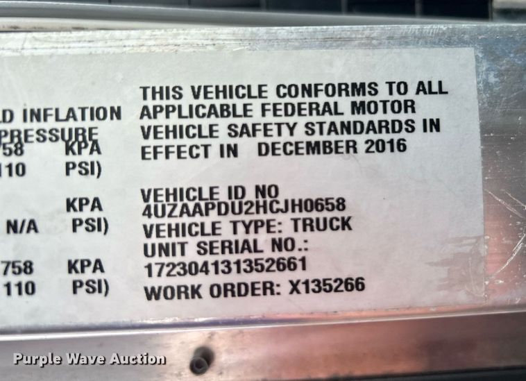 image for item OM9200 2018 Freightliner MT45  refrigerated delivery truck