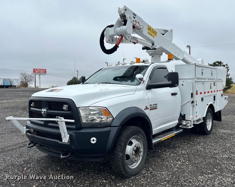 image for item KH9682 2014 Dodge Ram 5500HD bucket truck