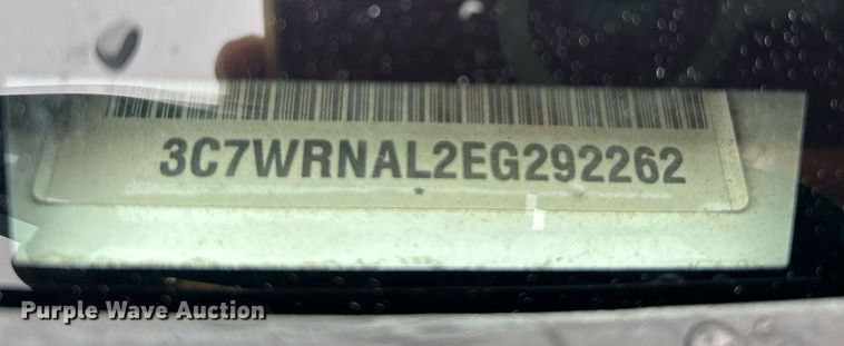 image for item KH9682 2014 Dodge Ram 5500HD bucket truck