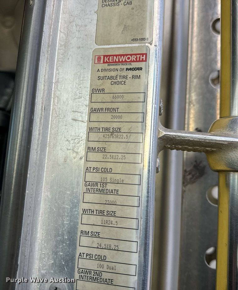 image for item NM9178 2008 Kenworth T800 dump truck