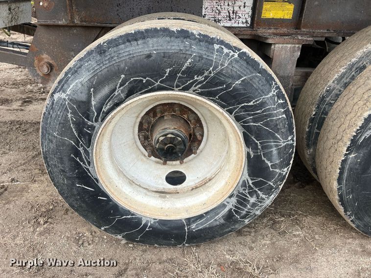 image for item NN9329 1998 Travis end dump trailer