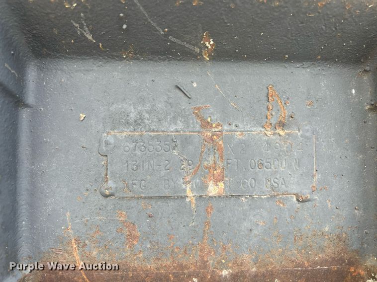 image for item NN9331 (2) Bobcat buckets 