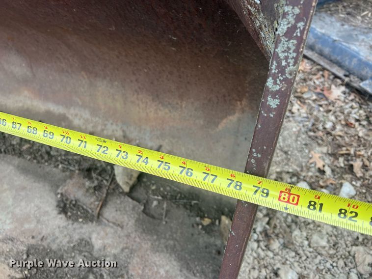 image for item NN9333 80" W wheel loader bucket
