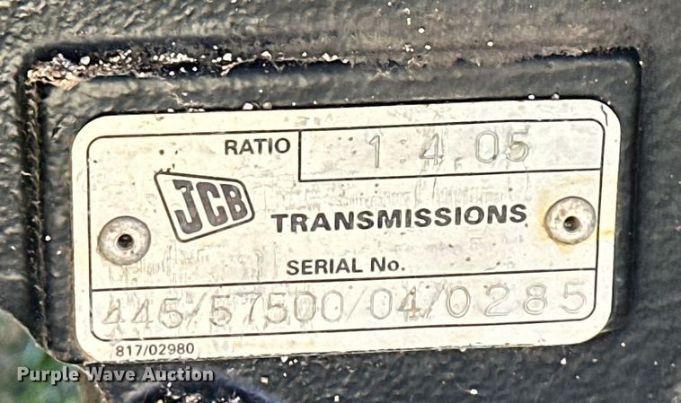 image for item NO9480 2004 JCB 212SU landscape tractor