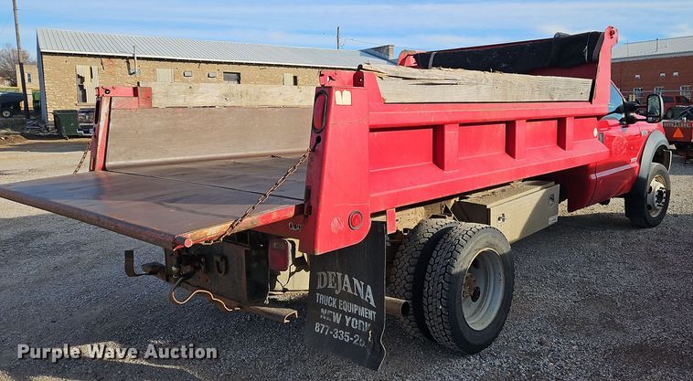 image for item DN7171 2006 Ford F550 Super Duty XL  dump flatbed truck