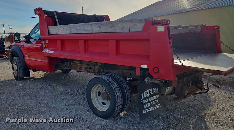 image for item DN7171 2006 Ford F550 Super Duty XL  dump flatbed truck