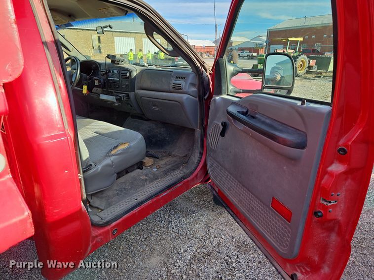 image for item DN7171 2006 Ford F550 Super Duty XL  dump flatbed truck