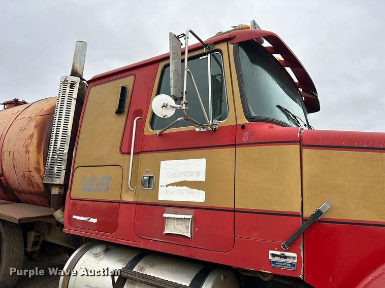 image for item DP3263 1985 Volvo White  water truck