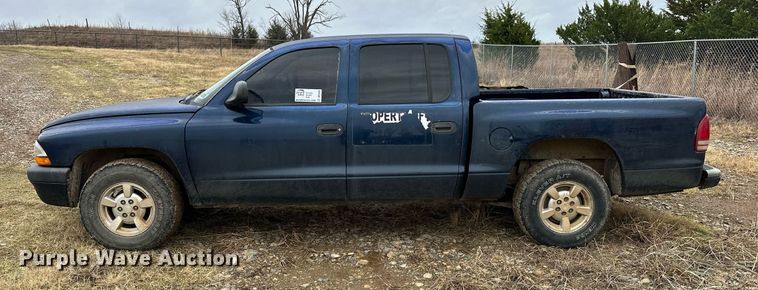 image for item DP3269 2001 Dodge Dakota  Quad Cab pickup truck