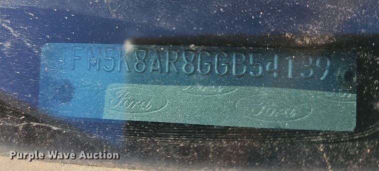 image for item DR5867 2016 Ford Explorer Police Interceptor  SUV