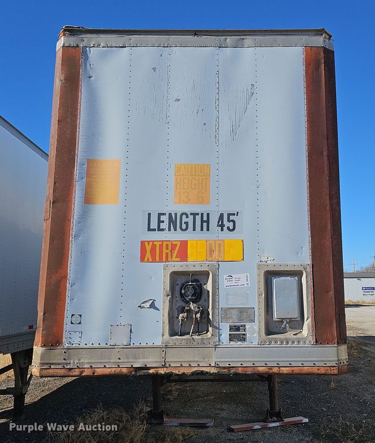 image for item DR5922 1984 Dorsey SS01454TS  dry van trailer