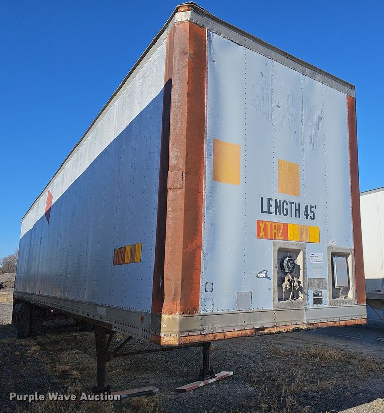 image for item DR5922 1984 Dorsey SS01454TS  dry van trailer