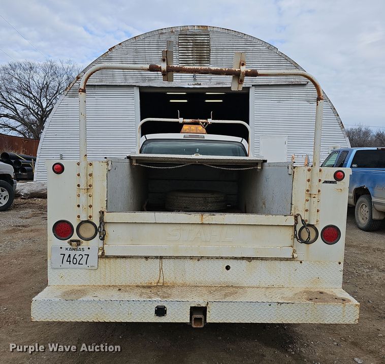 image for item DR5924 2001 Dodge Ram 2500  utility bed pickup truck