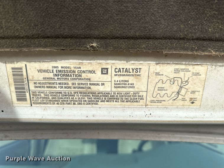 image for item IB9268 2005 Chevrolet Venture  van