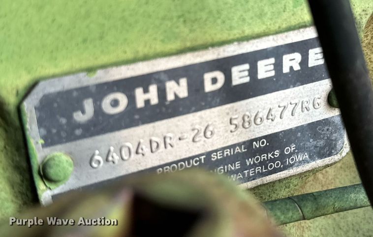 image for item IB9269 1982 John Deere 4040  tractor