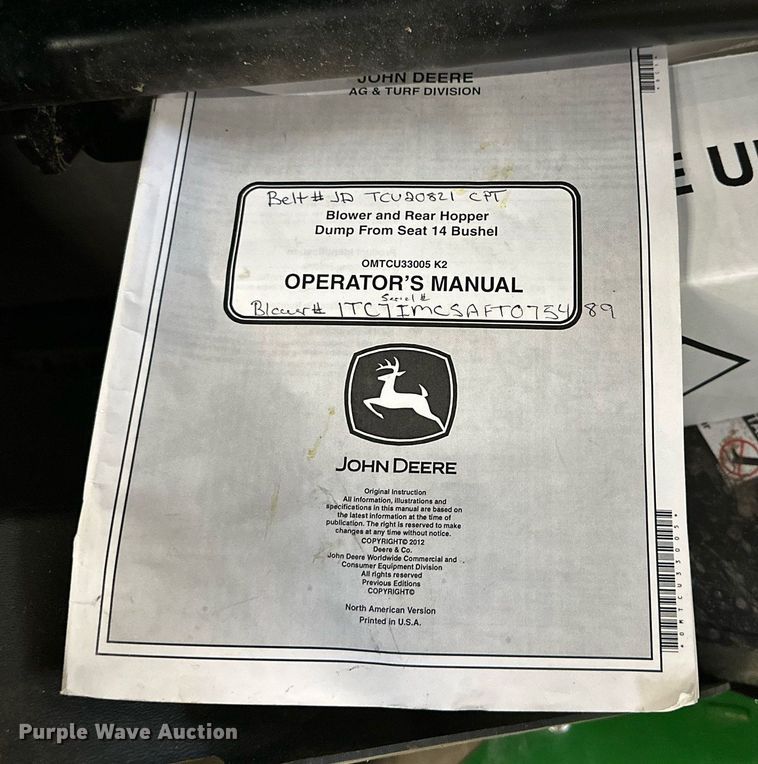 image for item IB9276 (2) lawn mower baggers