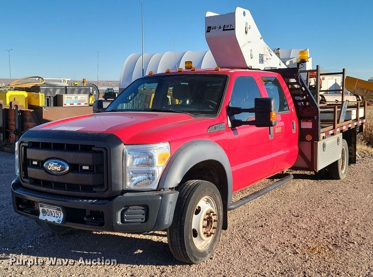 image for item KU9037 2011 Ford  F550 Super Duty XL bucket truck