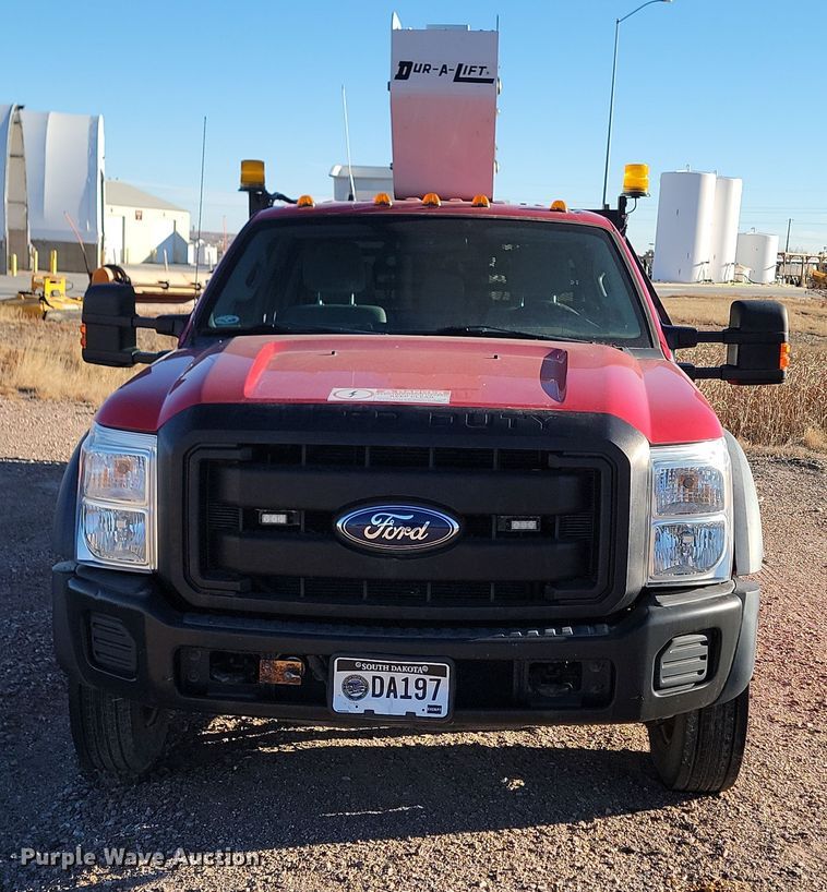 image for item KU9037 2011 Ford  F550 Super Duty XL bucket truck