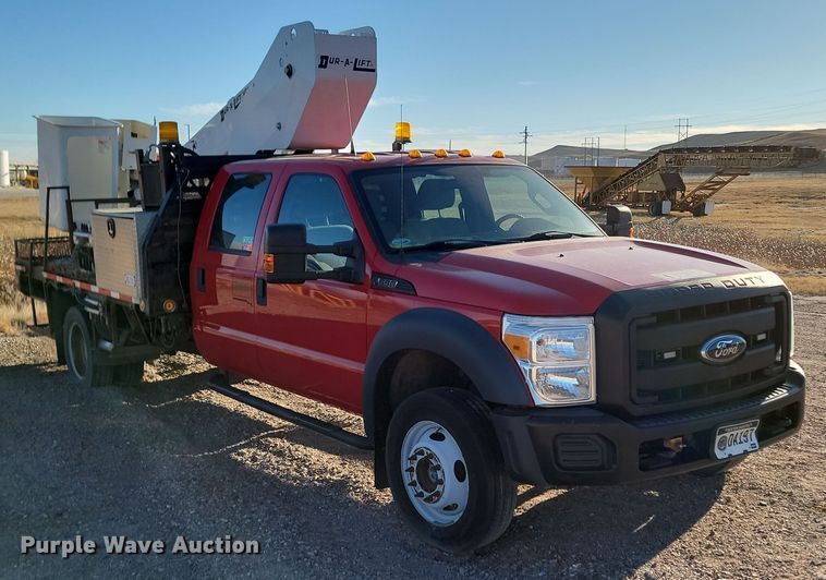 image for item KU9037 2011 Ford  F550 Super Duty XL bucket truck