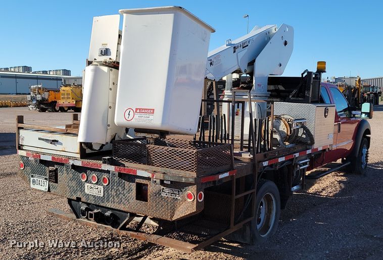 image for item KU9037 2011 Ford  F550 Super Duty XL bucket truck