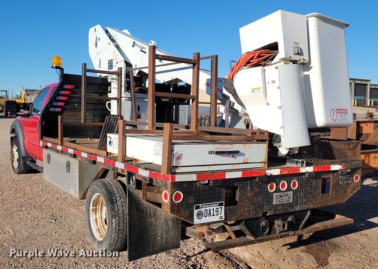 image for item KU9037 2011 Ford  F550 Super Duty XL bucket truck